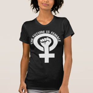 FRAMTIDEN ÄR KVINNA T SHIRT