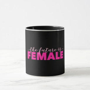 Framtiden är kvinnlig 11 oz Combo Mugg