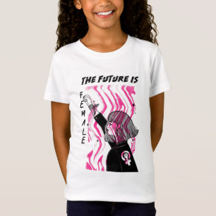 Framtiden är kvinnlig kvinnlig jämställdhet t shirt
