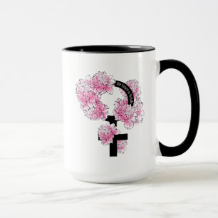 Framtiden är kvinnlig mugg