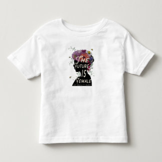 Framtiden är kvinnlig - småbarnT-tröja Tee Shirt