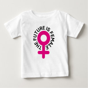 Framtiden är kvinnlig t shirt