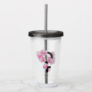 Framtiden är kvinnlig take away mugg