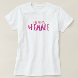 Framtiden är kvinnornas grundläggande T-Shirt