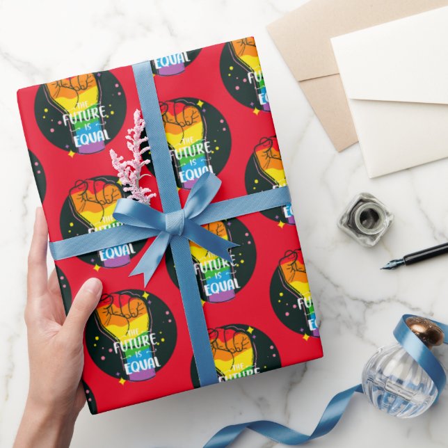 Framtiden är lika högt uppkommen presentpapper (Gifting)