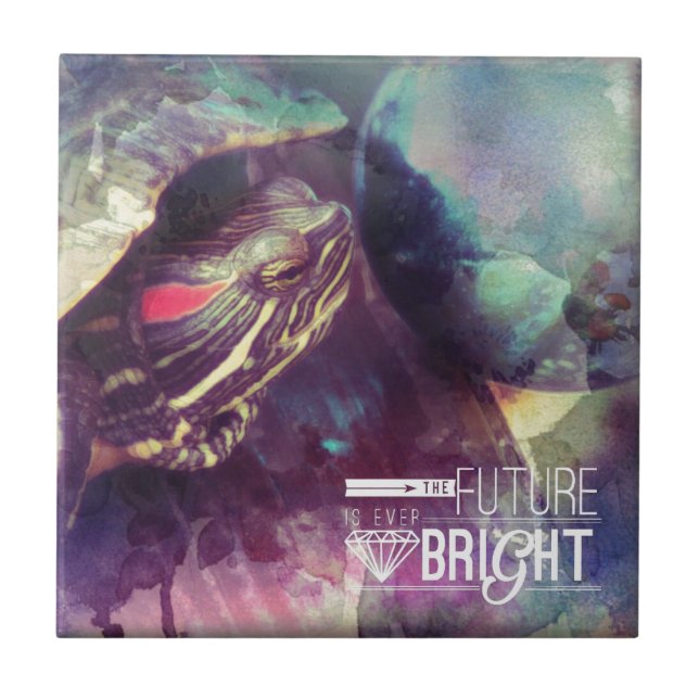 Framtiden är ljus, Myrtle the Turtle Kakelplatta (Framsidan)