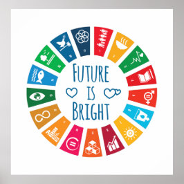 Framtiden är ljus poster