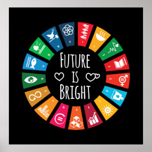 Framtiden är ljus poster