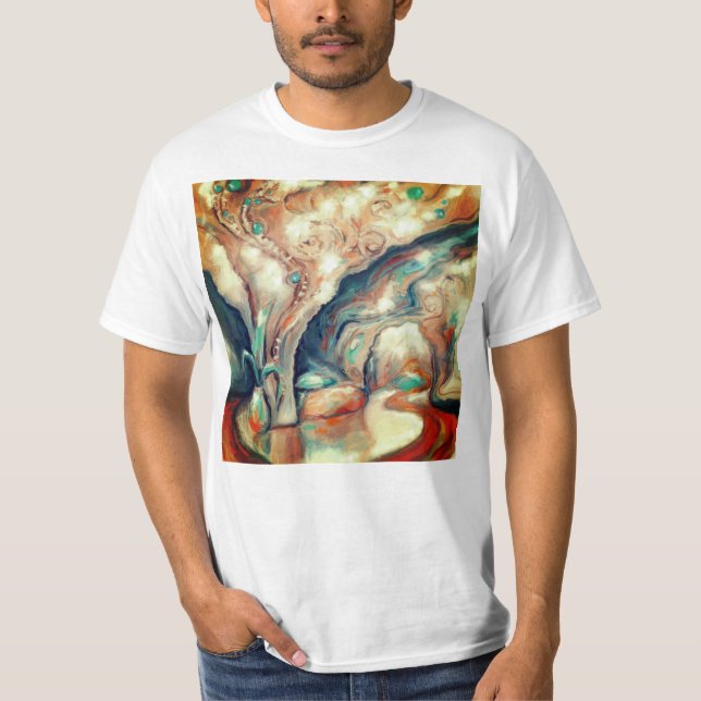 Framtiden är ljus t shirt (Framsida)