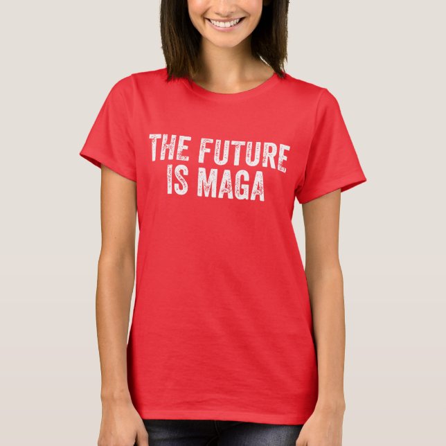 Framtiden är MAGA-valet 2024 T Shirt (Framsida)