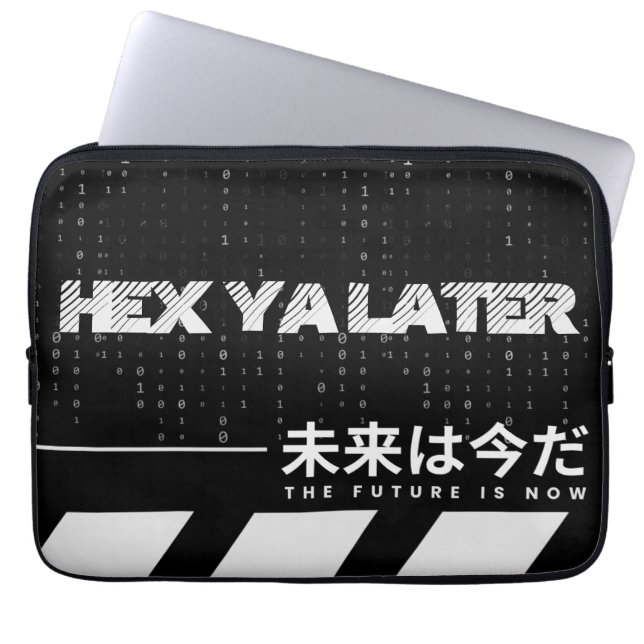 Framtiden är nu laptop fodral (Framsidan)