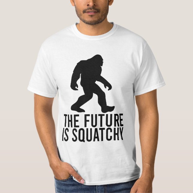 Framtiden är ojämn - en fin stöt t shirt (Framsida)