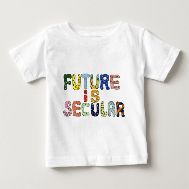 FRAMTIDEN ÄR SEKULÄR T-SHIRT (Framsida)