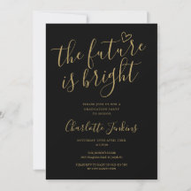 Framtiden är Studentfesten Ljusskript Heart