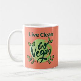 Framtiden är Vegan Design Kaffemugg