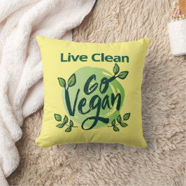 Framtiden är Vegan Design Kudde