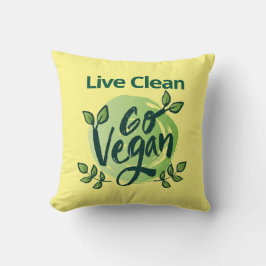 Framtiden är Vegan Design Kudde