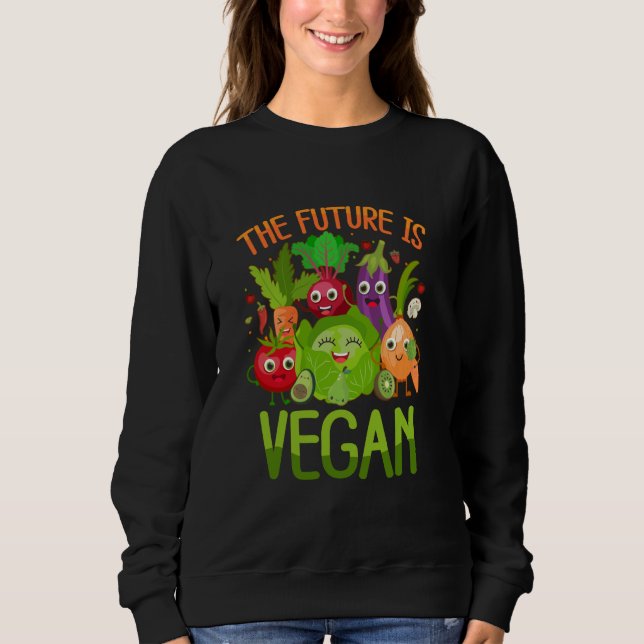 Framtiden är Vegan T Shirt (Framsida)