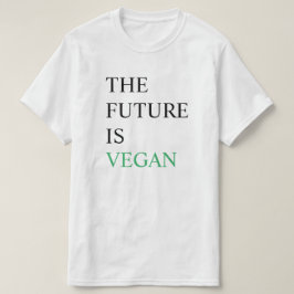 Framtiden är vegan t shirt