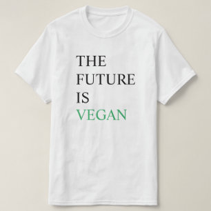 Framtiden är vegan t shirt