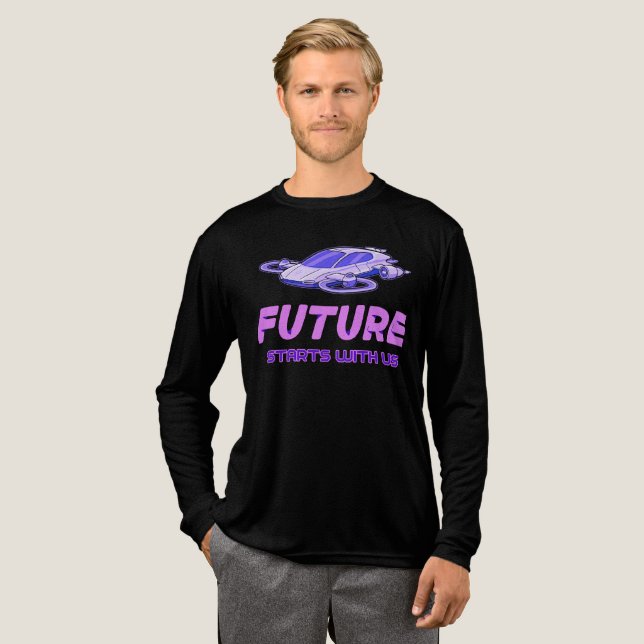 Framtiden Börjar Med Oss T Shirt (Hel framsida)