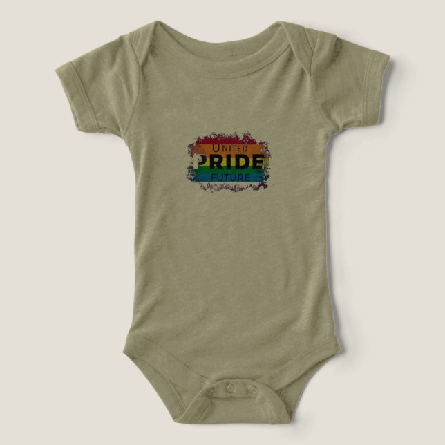 Framtiden för Förenade Pridet T Shirt (Design Framsida)