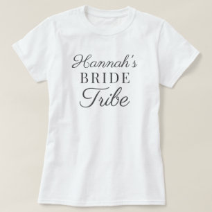 Framtiden för fru Script Custom Name Bride att bli T Shirt