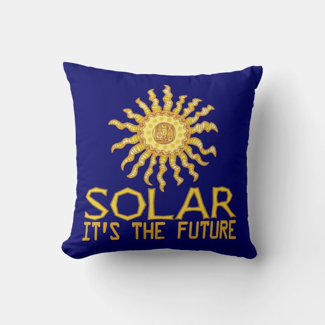 Framtiden för solenergi kudde (Framsida)