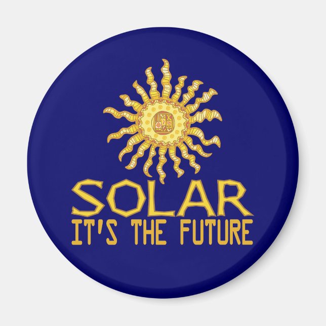 Framtiden för solenergi magnet (Framsidan)
