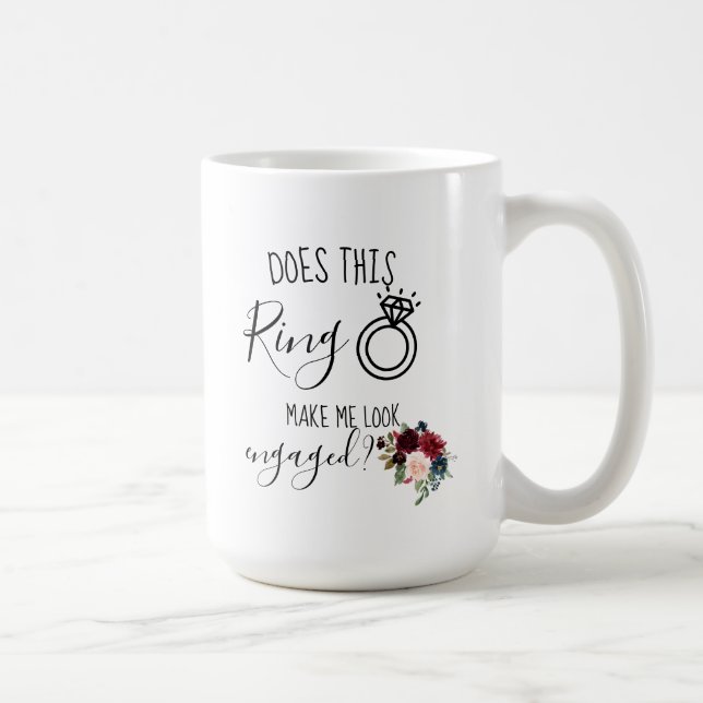 Framtiden, fru Anpassningsbar Förlovning Gift, Bri Kaffemugg (Höger)