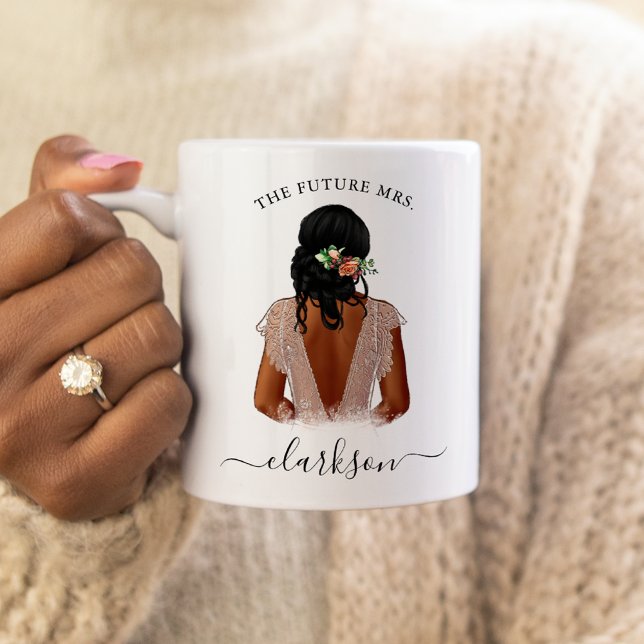 Framtiden, fru Personlig Photo Coffee Mugg (Skapare uppladdad)