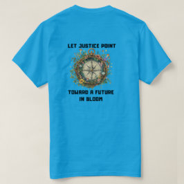 Framtiden i blom t shirt
