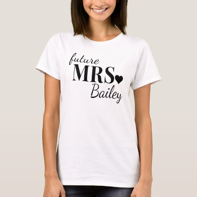 Framtiden Mrs. T Shirt (Framsida)