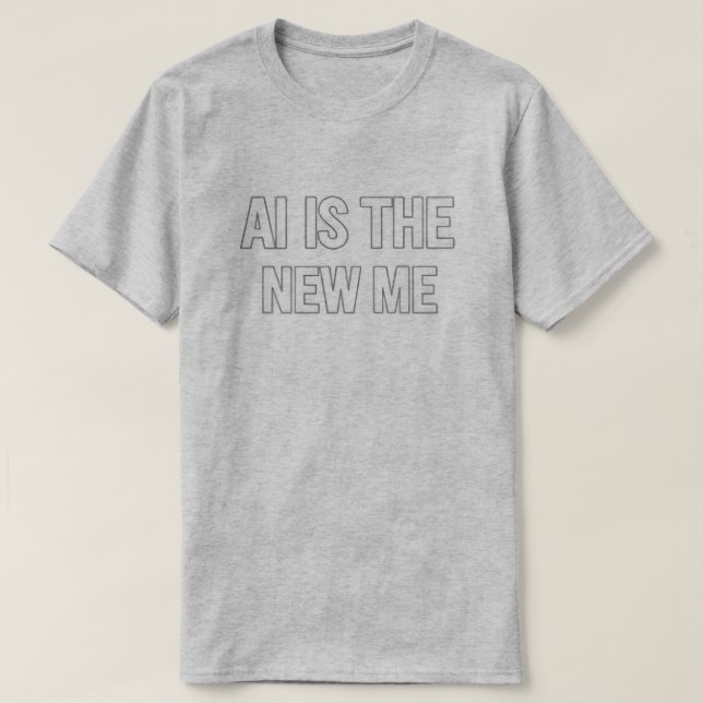Framtidens AI T Shirt (Design framsida)