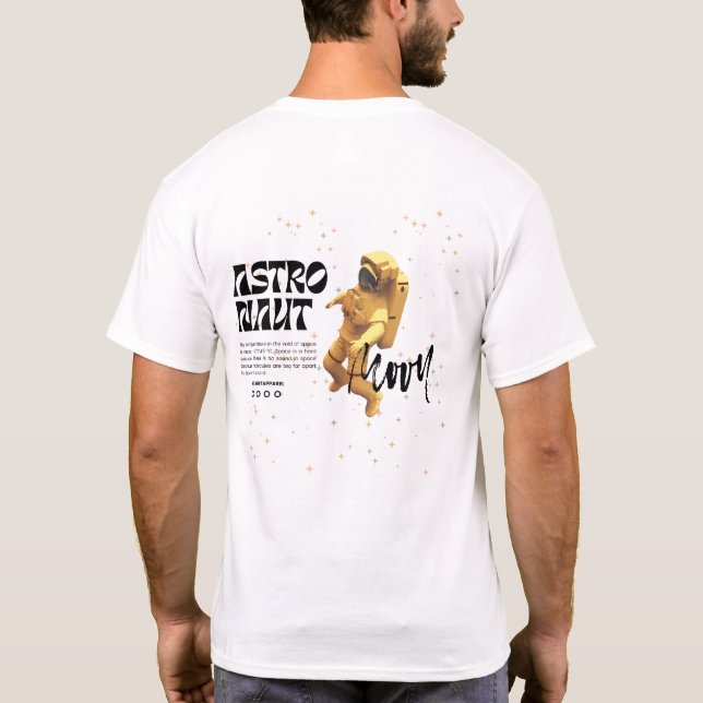 Framtidens astronaut t shirt (Baksida)