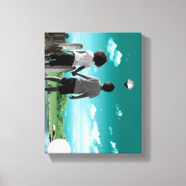 Framtidens barn canvastryck