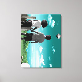 Framtidens barn canvastryck