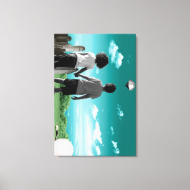 Framtidens barn canvastryck