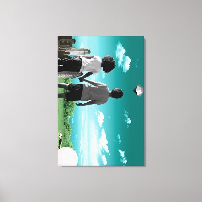 Framtidens barn canvastryck (Framsida)