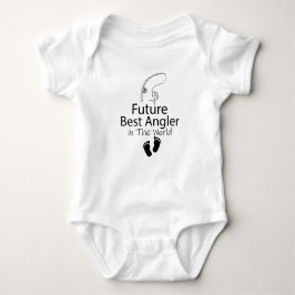 Framtidens bästa Angler i World Future Angler Baby T Shirt