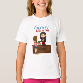 Framtidens bibliotekarie t shirt