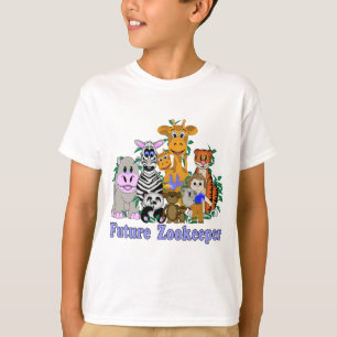 Framtidens djurparksföreståndare t-shirt