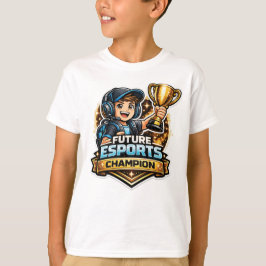 Framtidens Esportmästare Gamer Tillbaka Till Skola T Shirt