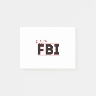 Framtidens FBI Post-it Block