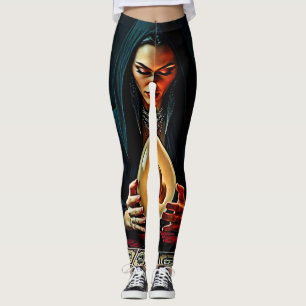Framtidens förbjudna hemliga design leggings