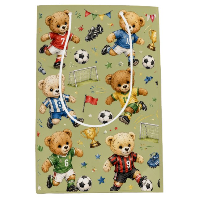 Framtidens fotbollsstjärna Team Teddy (Framsidan)