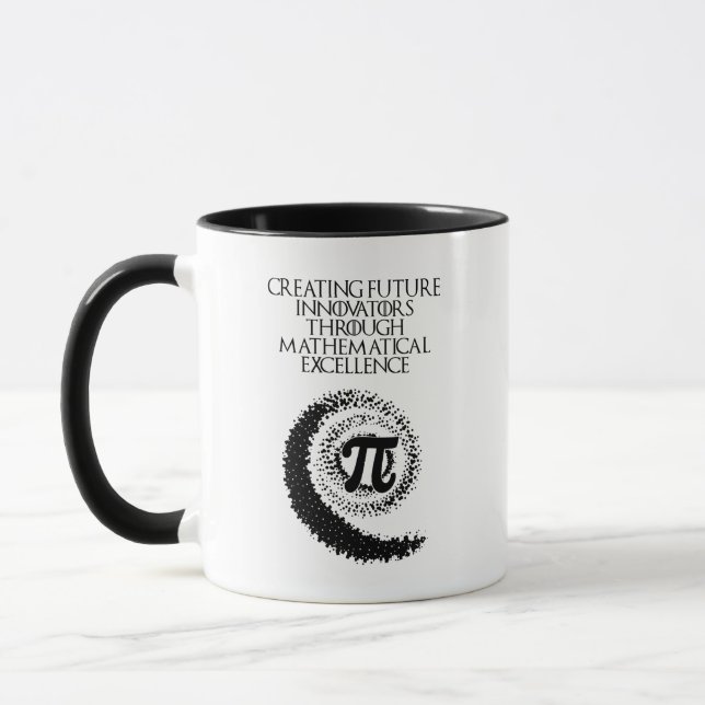Framtidens innovatörer matematisk excellens mugg (Vänster)