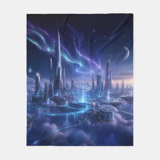 🌌 Framtidens komfort Fleecefilt