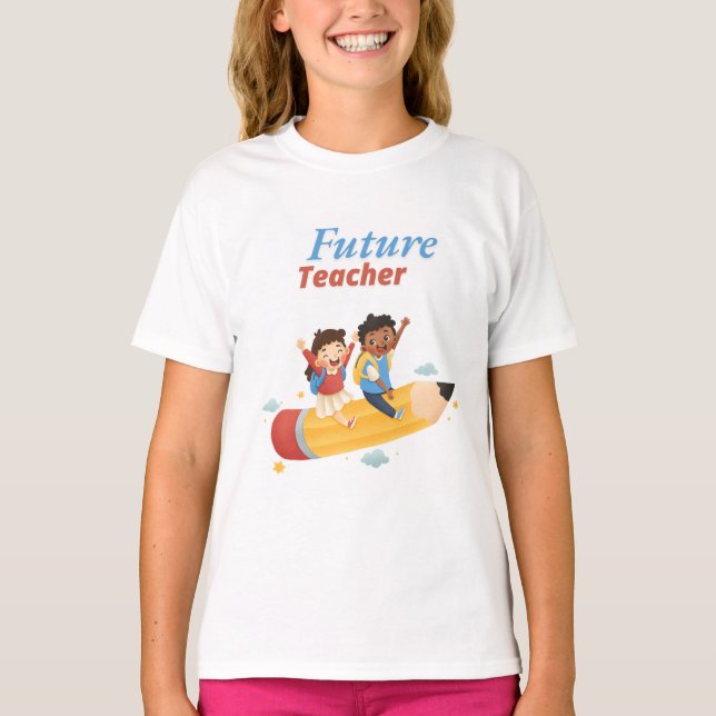 Framtidens Lärare T Shirt (Framsida)