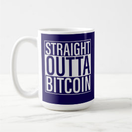 Framtidens Miljonär Bitcoin Humor Kryptovaluta Kaffemugg